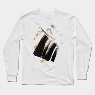 Abstract Brush Long Sleeve T-Shirt